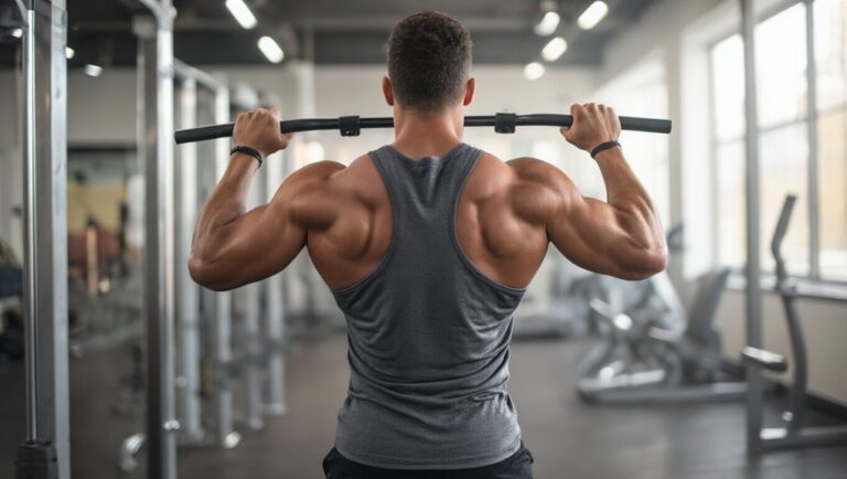 strengthen back and triceps