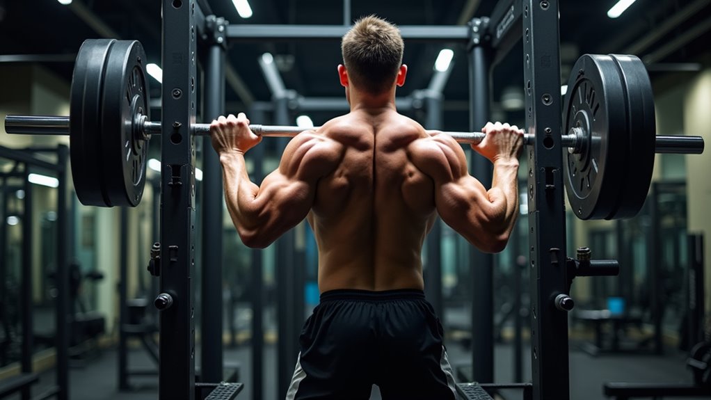 upright row for shoulders
